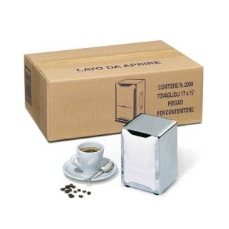 2000 tovaglioli da bar 17X17 - tovaglioli per dispenser